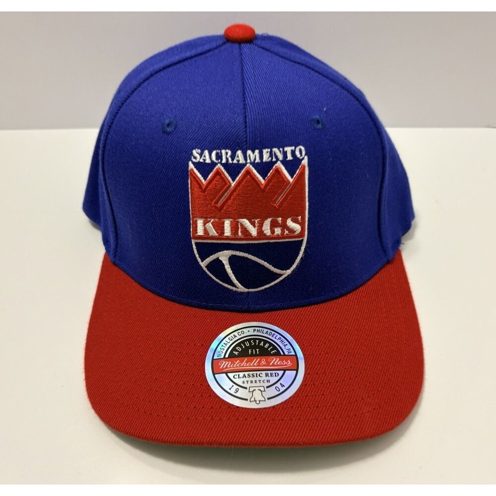 MENS OSFA - NEW Mitchell & Ness NBA Sacramento Kings Basketball Snapback Cap Hat